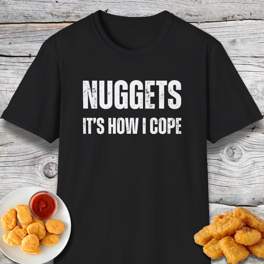 Nuggets It's How I Cope Therapy T-Shirt