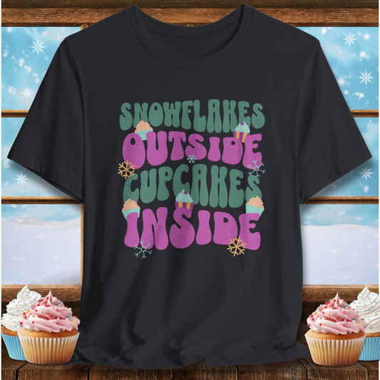 Snowflakes & Cupcakes T-Shirt