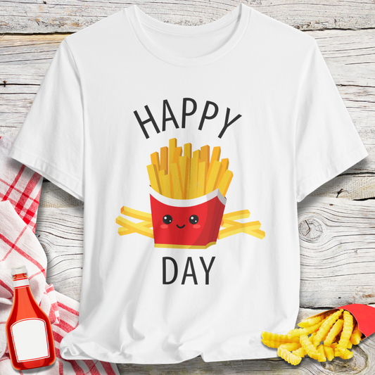 Happy Fry Day French Fry T-Shirt