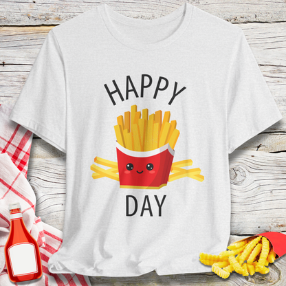 Happy Fry Day French Fry T-Shirt