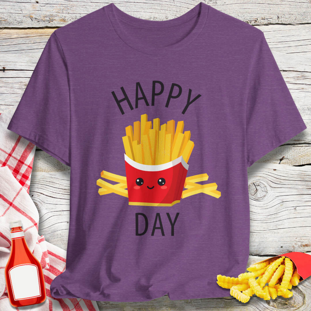 Happy Fry Day French Fry T-Shirt