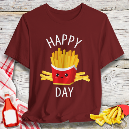 Happy Fry Day French Fries T-Shirt