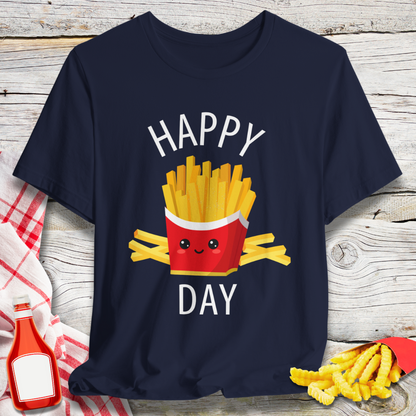 Happy Fry Day French Fries T-Shirt