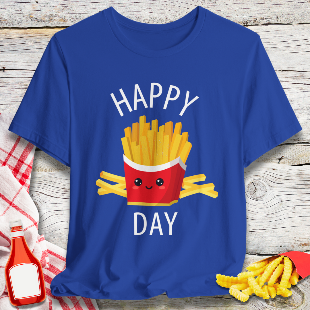 Happy Fry Day French Fries T-Shirt