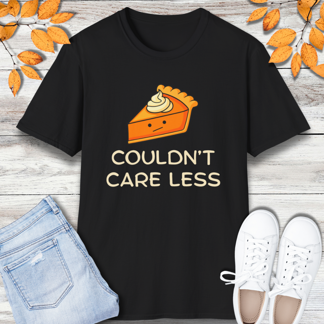 Funny Pie Couldn't Care Less T-Shirt