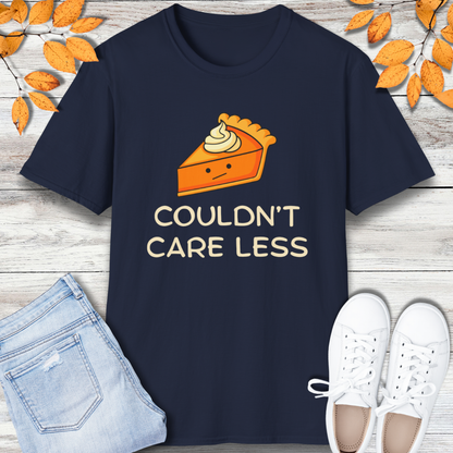 Funny Pie Couldn't Care Less T-Shirt