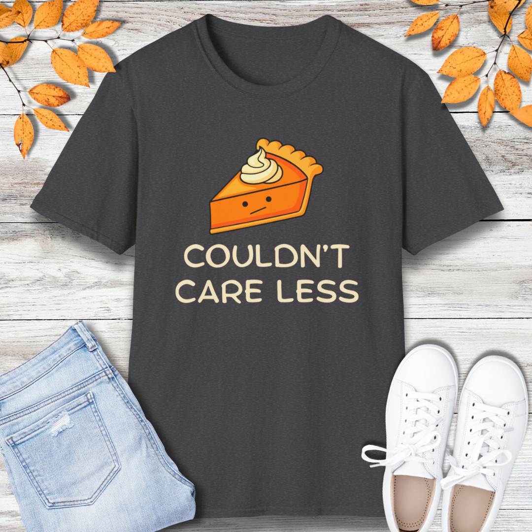 Funny Pie Couldn't Care Less T-Shirt