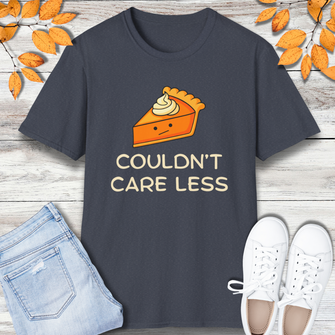 Funny Pie Couldn't Care Less T-Shirt