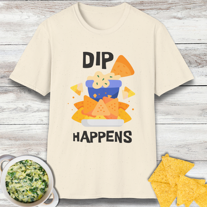 Dip Happens Food Pun T-Shirt