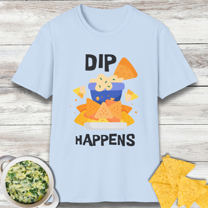 Dip Happens Food Pun T-Shirt