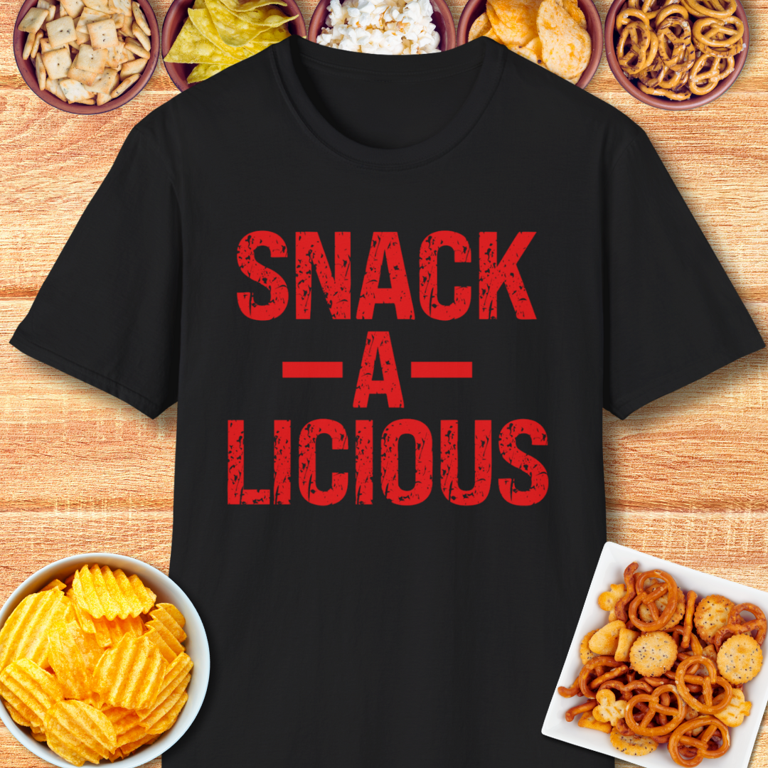 Snack-a-licious Snack Addict T-Shirt