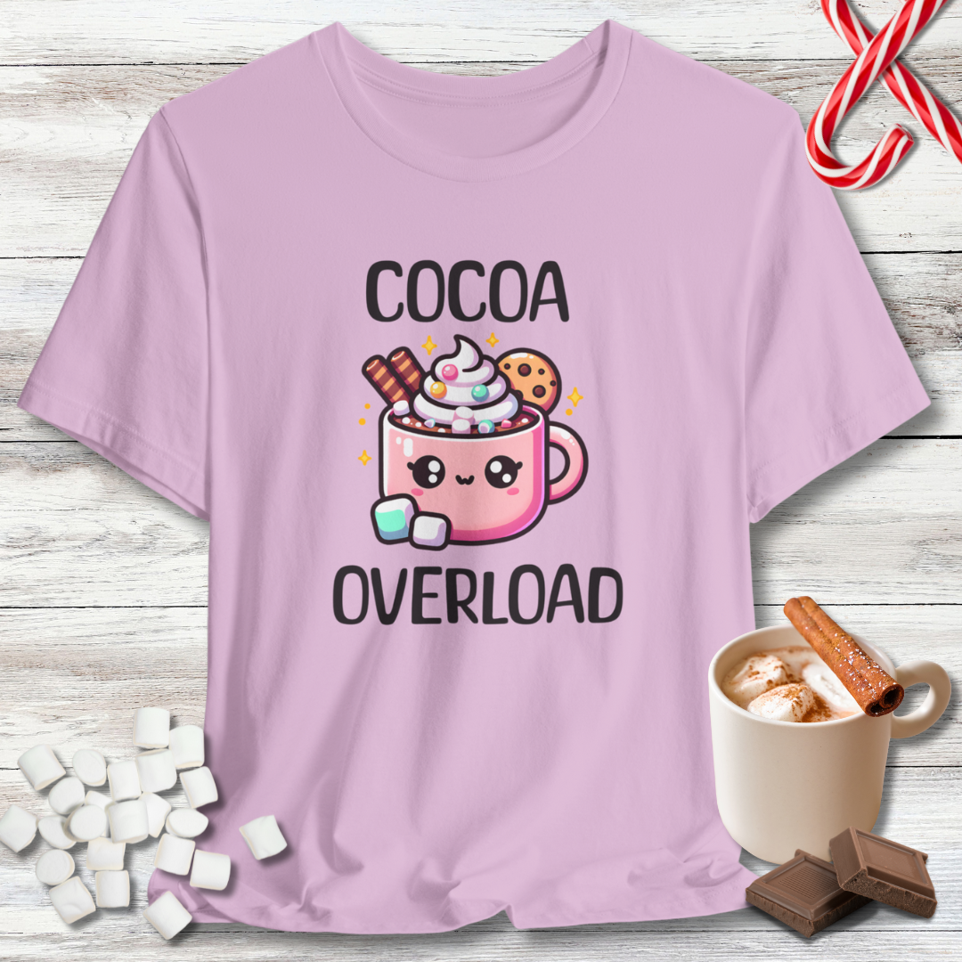 Cute Kawaii Hot Cocoa Overload T-Shirt