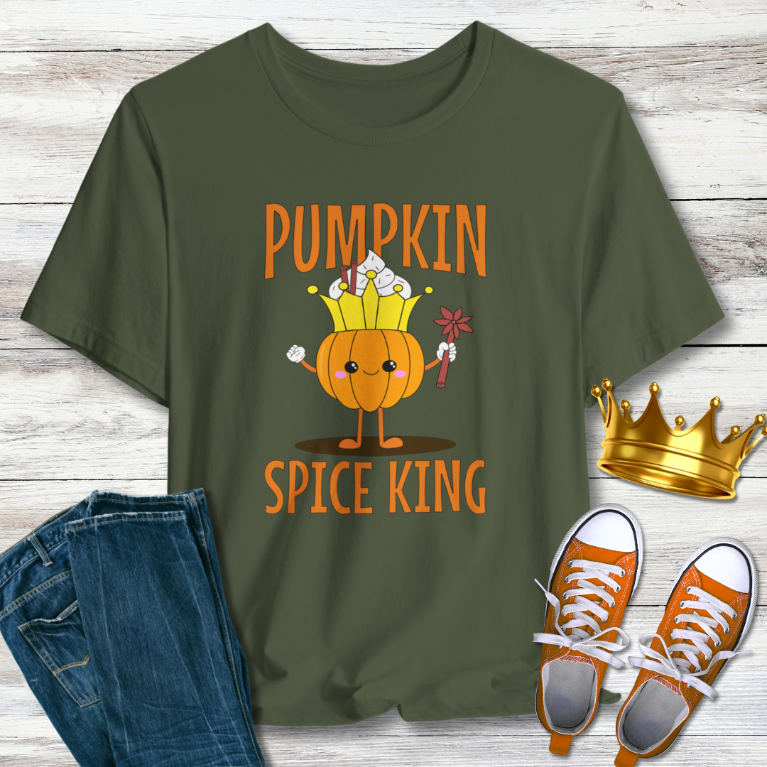 Pumpkin Spice King T-shirt