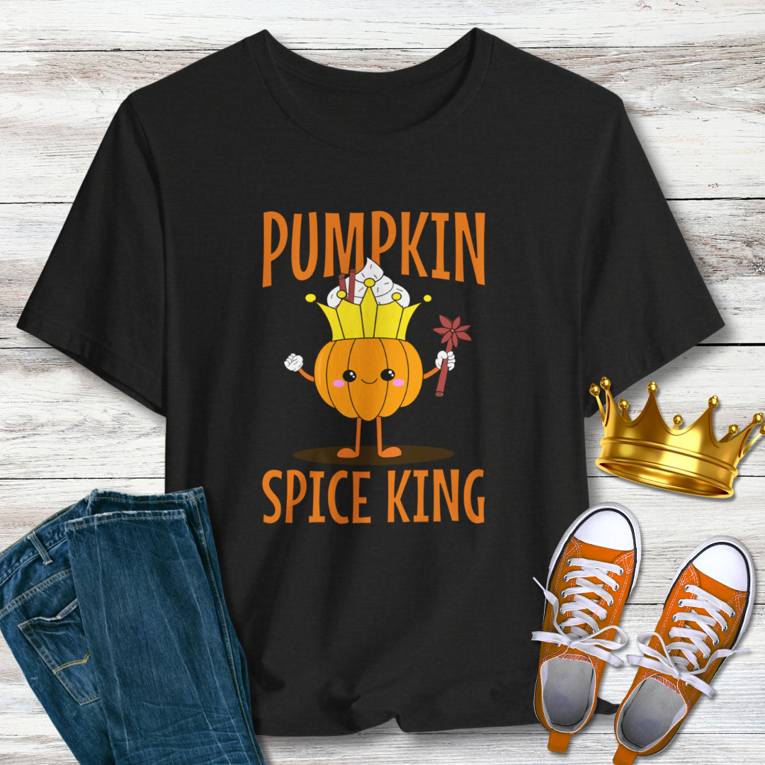 Pumpkin Spice King T-shirt