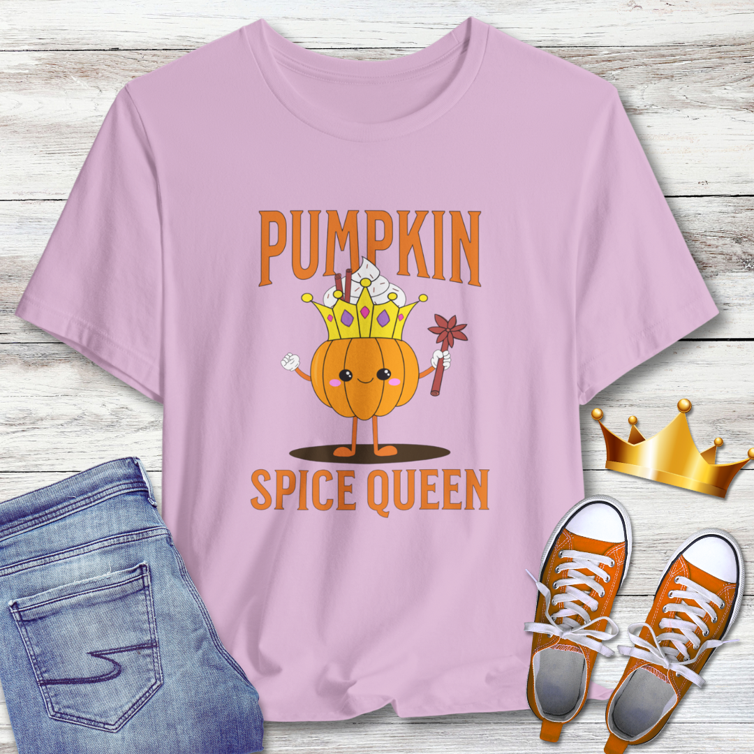 Pumpkin Spice Queen T-shirt