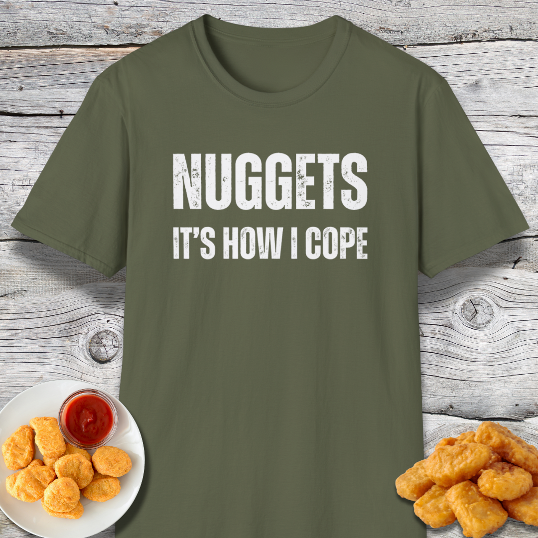 Nuggets It's How I Cope Therapy T-Shirt