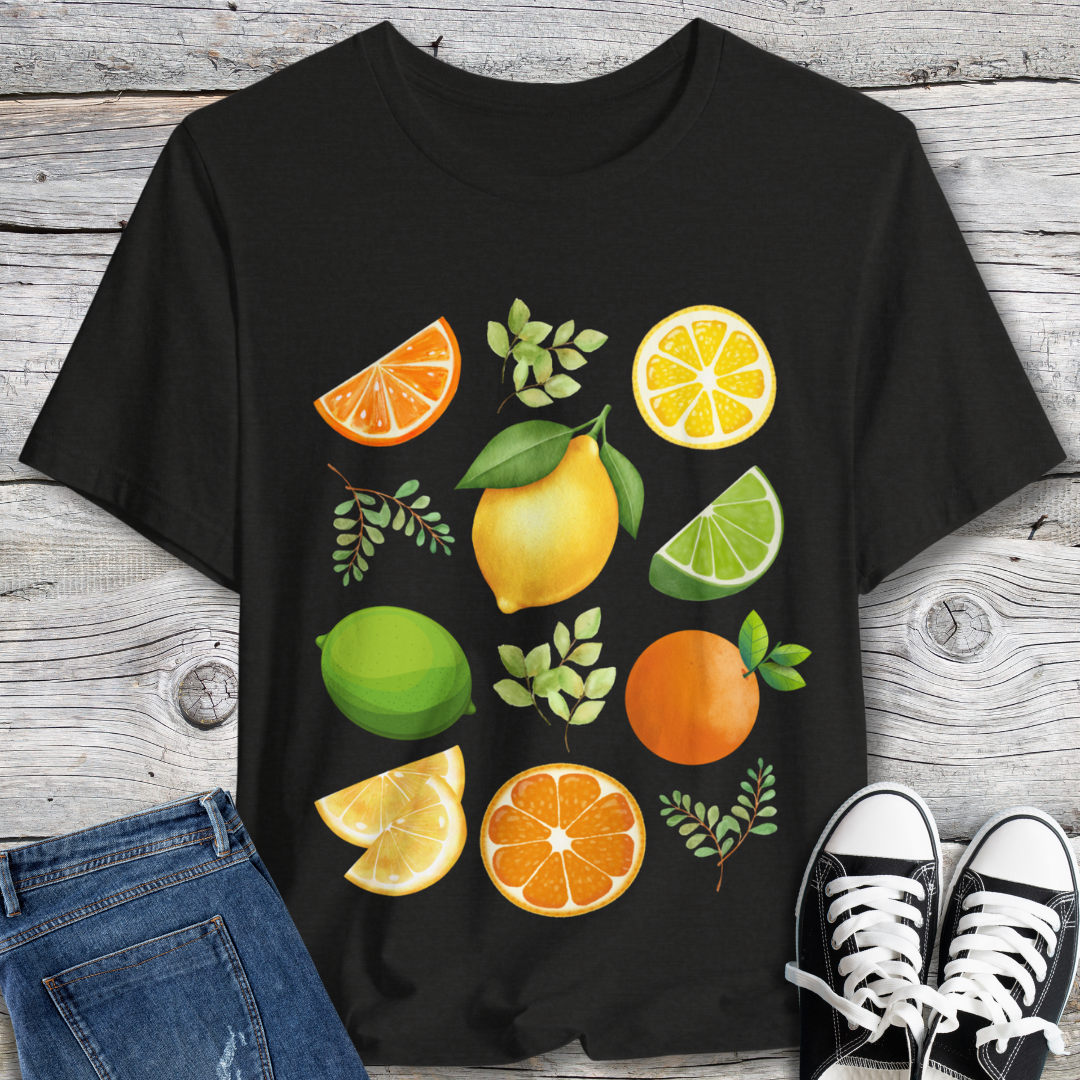 Citrus Slice Collage T-Shirt