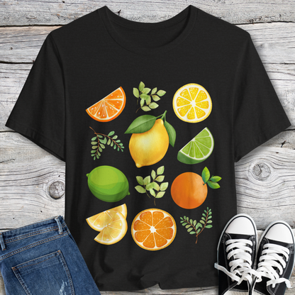 Citrus Slice Collage T-Shirt