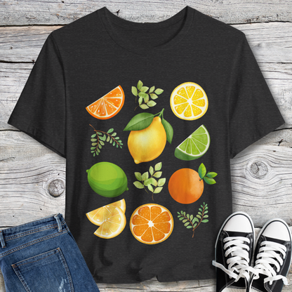 Citrus Slice Collage T-Shirt