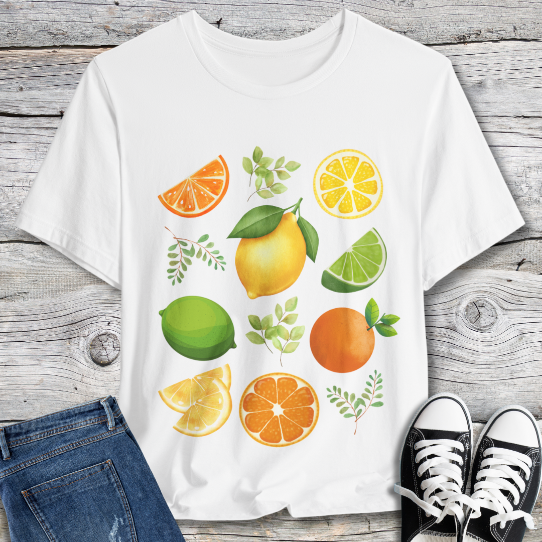 Citrus Slice Collage T-Shirt