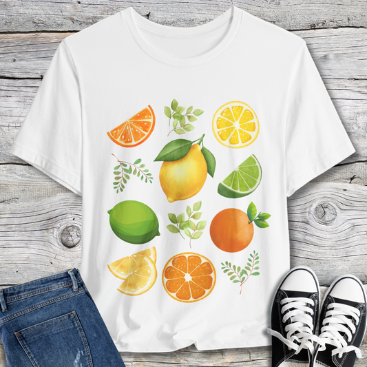Citrus Slice Collage T-Shirt