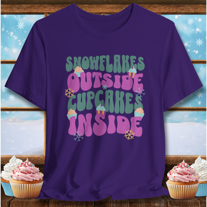 Snowflakes & Cupcakes T-Shirt