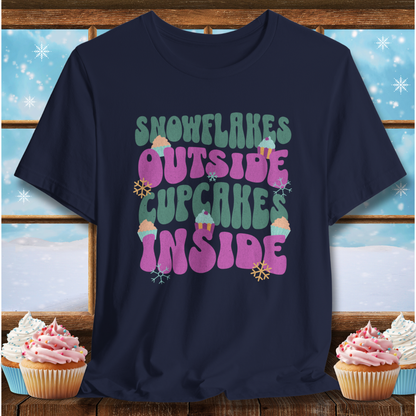 Snowflakes & Cupcakes T-Shirt