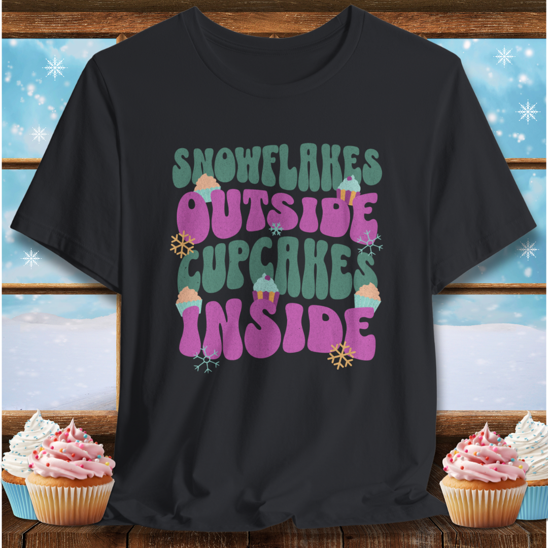 Snowflakes & Cupcakes T-Shirt