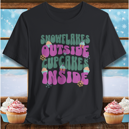Snowflakes & Cupcakes T-Shirt