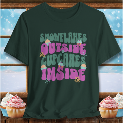 Snowflakes & Cupcakes T-Shirt