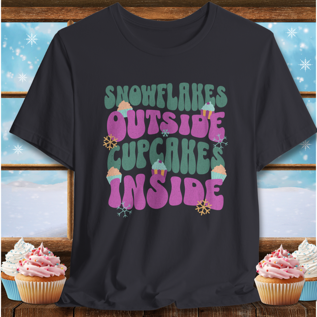 Snowflakes & Cupcakes T-Shirt