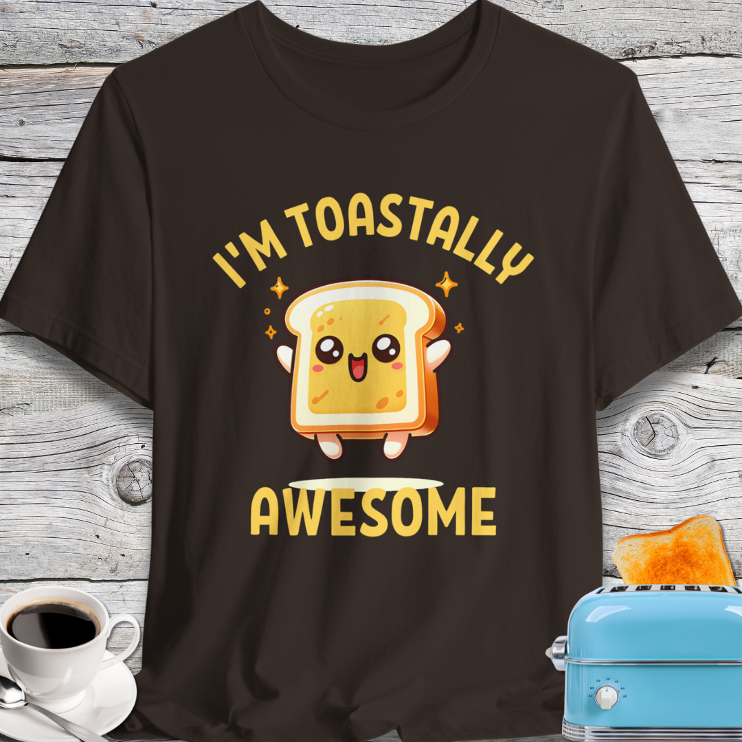 Cute I'm Toastally Awesome Toast T-Shirt