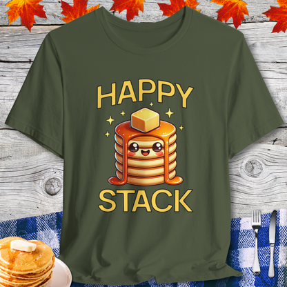 Happy Stack Pancake Tee