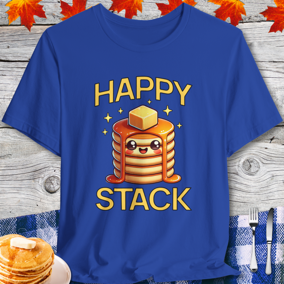Happy Stack Pancake Tee