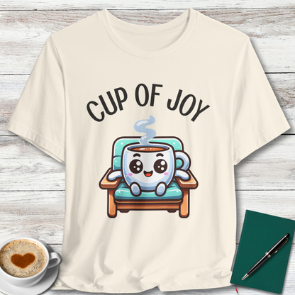 Cute Kawaii Coffee Mug Cup of Joy T-Shirt
