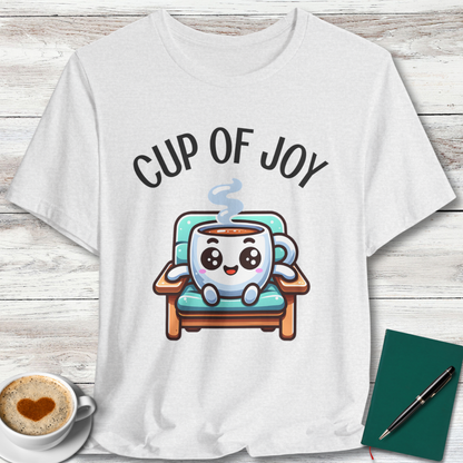 Cute Kawaii Coffee Mug Cup of Joy T-Shirt