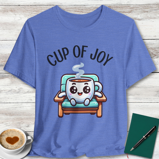 Cute Kawaii Coffee Mug Cup of Joy T-Shirt