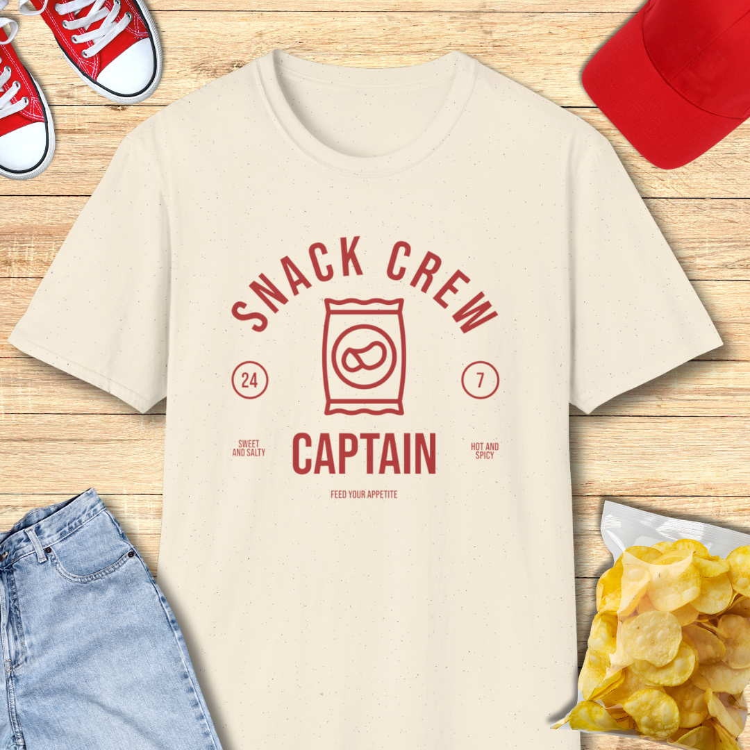 Snack Crew Captain T-Shirt