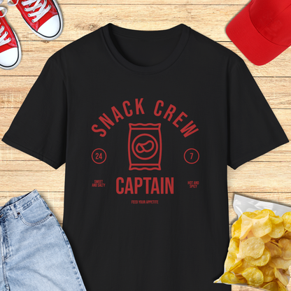 Snack Crew Captain T-Shirt