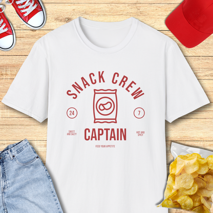 Snack Crew Captain T-Shirt