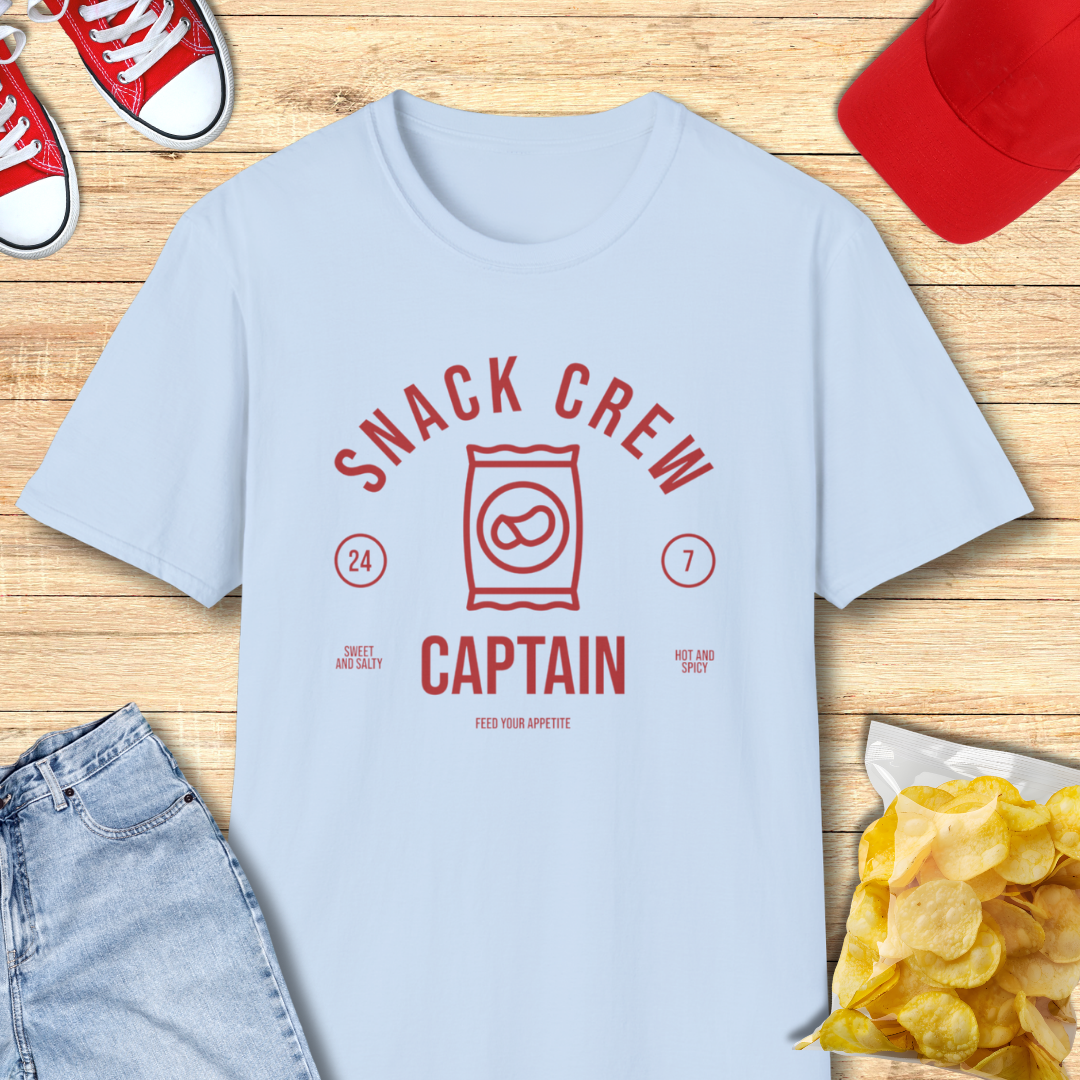 Snack Crew Captain T-Shirt