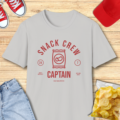 Snack Crew Captain T-Shirt